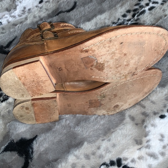FREE PEOPLE Leather Braeburn Ankle Boots — 38/8 - Picture 11 of 11